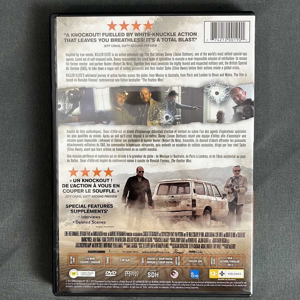 Killer Elite | DVD - Picture 3 of 3